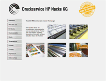 Tablet Screenshot of hpnackekg.de